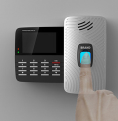 指纹打卡机的工业设计与现代办公打卡系统的融合