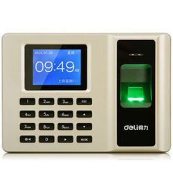 得力33153智能指纹考勤机 高效办公，免软件脱机打卡的便捷之选